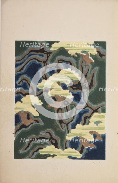 Illustration from "Shin bijutsukai", 1901-1902. Creators: Sekka, Kamisaka (1866-1942), Korin, Furuya (1875-1910)