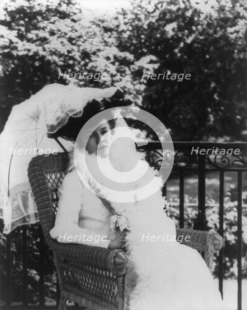 Alice (Roosevelt) Longworth, 1884-1980, between c1890 and c1910. Creator: Frances Benjamin Johnston.