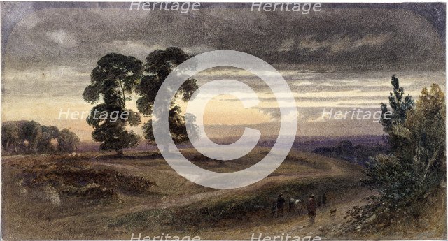 General view of Hampstead, London, 1849. Artist: George Henry Hine