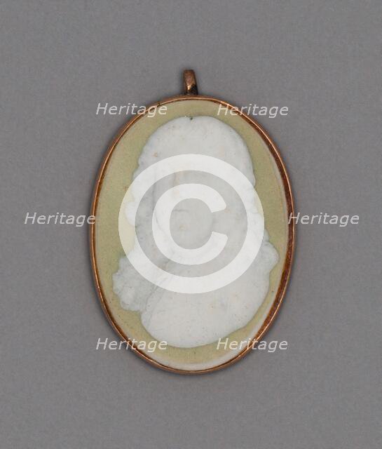 Cameo with Portrait of Duke of Marlborough, Burslem, Late 18th century. Creator: Wedgwood.