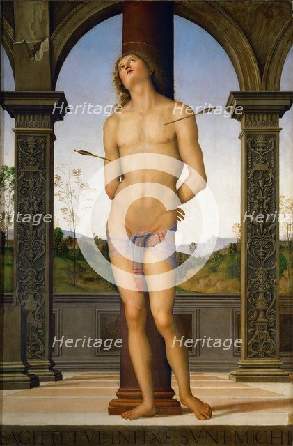 Saint Sebastian, 1490-1500.