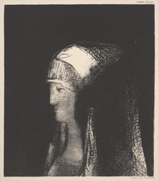 Druidesse, 1891. Creator: Odilon Redon.