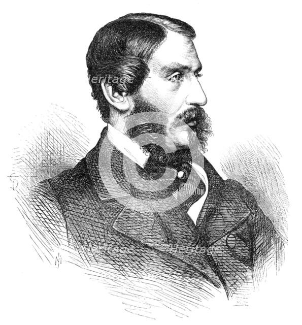 The Earl of Carysfort, mover of the address in the House of Lords, 1869.  Creator: Unknown.