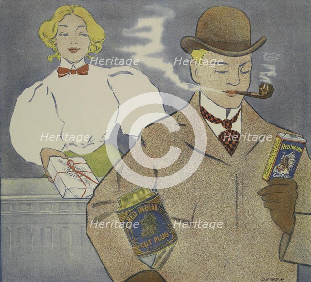 Red Indian Cut Plus, c1895 - 1917. Creator: Unknown.