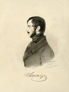 'Count Valentin Esterházy', 1842. Creator: Alfred d'Orsay.