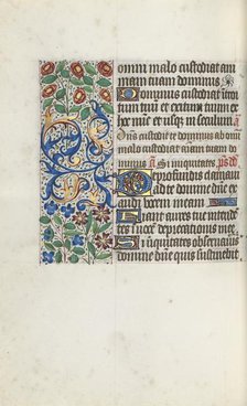 Book of Hours (Use of Rouen): fol. 105v, c. 1470. Creator: Master of the Geneva Latini (French, active Rouen, 1460-80).