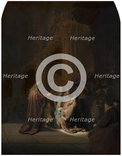 Simeon's Song of Praise, 1631. Creator: Rembrandt Harmensz van Rijn.