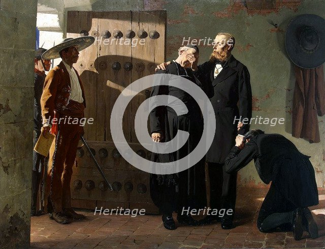 Emperor Maximilian of Mexico before the Execution', 1882. Creator: Laurens, Jean-Paul (1838-1921).