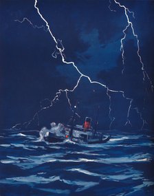 'The Grandeur of the Lightning Flash', 1935 . Artist: Unknown.