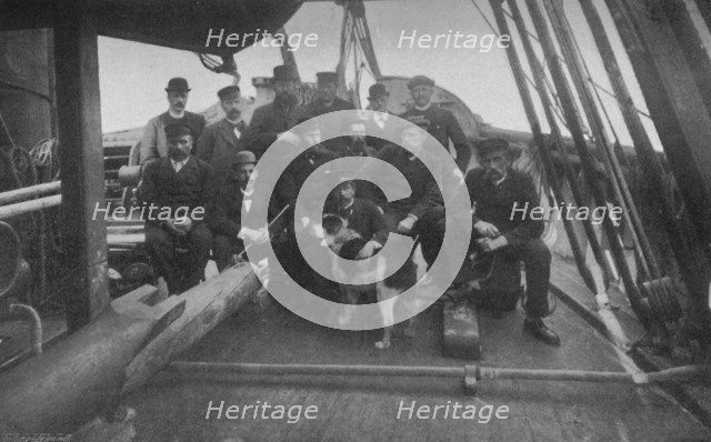 'The Members of the Expedition, after their Return to Christiania', c1893-1896, (1897). Artist: Unknown.