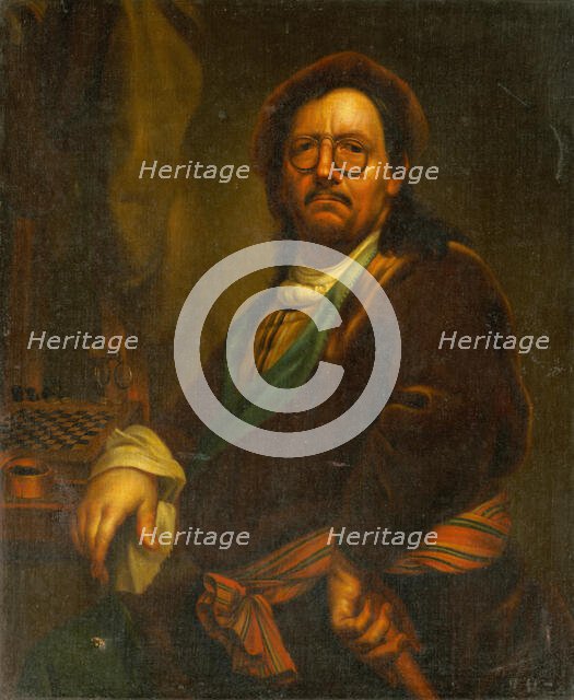 Self-Portrait (Copy by J. Kupecký), 1800-1900. Creators: Unknown, Jan Kupecky.