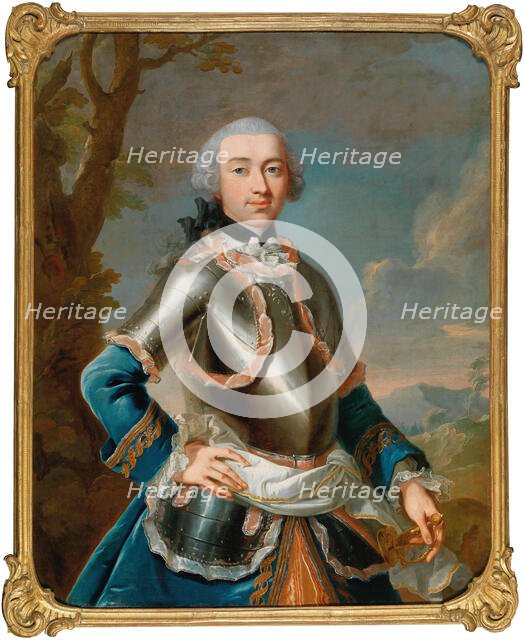 Portrait of Count Rudolf Waldbott von Bassenheim (1731-1805), Between 1755 and 1765. Creator: Tischbein, Johann Heinrich, the Elder (1722-1789).