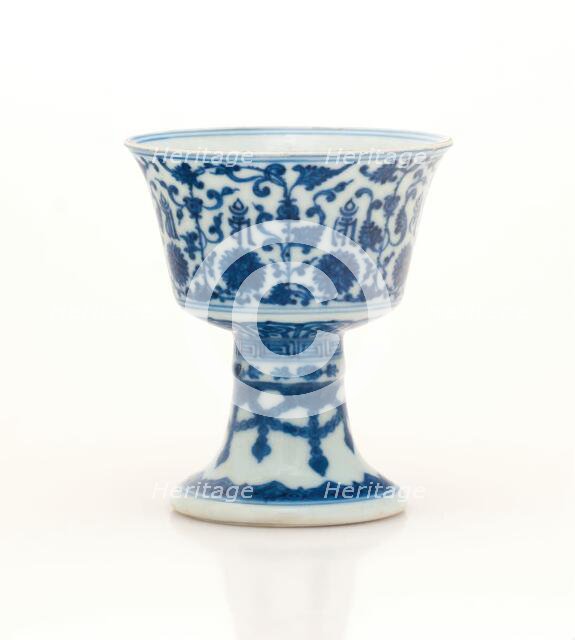 Butter cup, 18th century. Creator: Unknown.