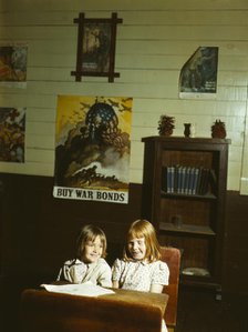 Rural school children, San Augustine County, Texas, 1943. Creator: John Vachon.