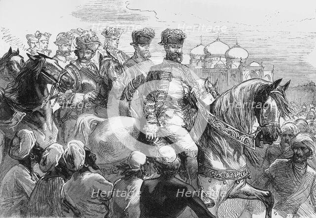 'Arrival of Major Lawrence at Collady, c1891. Creator: James Grant.