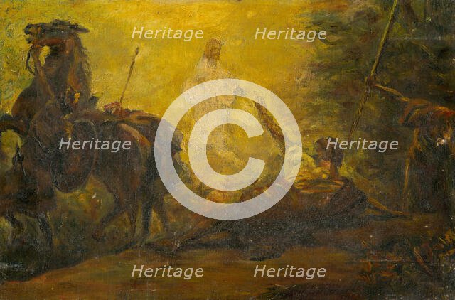 Conversion of Paul, 1900. Creator: Arpad Feszty.