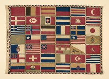 Panel (Furnishing Fabric), United States, 1876. Creator: Unknown.