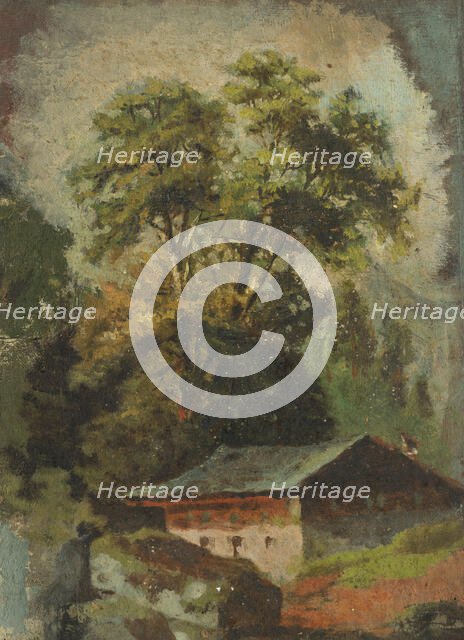 Gamekeeper's lodge, 1850-1900. Creator: Jan Nowopacký.