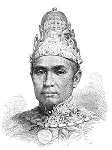 Mohammed Suleiman Khalifat, Sultan of Koetei, Borneo, 1880. Creator: Unknown.