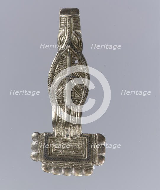 Square-Headed Bow Brooch, Frankish, second half 6th century. Creator: Unknown.