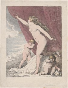 Ariadne Abandoned by Theseus, 1790-99., 1790-99. Creator: Thomas Rowlandson.