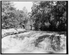 Buttermilk Falls, Marshall Creek, Pa., between 1890 and 1901. Creator: Unknown.