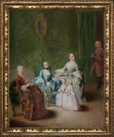 The Sagredo family, c.1752. Creator: Longhi, Pietro (1701-1785).
