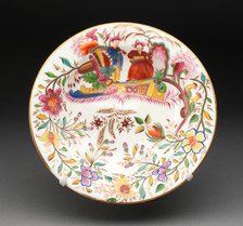 Soup Plate, Pinxton, c. 1800. Creator: Pinxton Porcelain Factory.