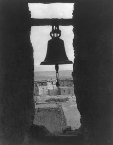 The old bell tower, c1905. Creator: Edward Sheriff Curtis.
