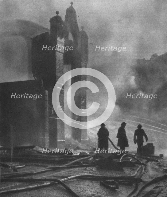 'And the heat of Battle.', 1941 (1942). Artist: Unknown.