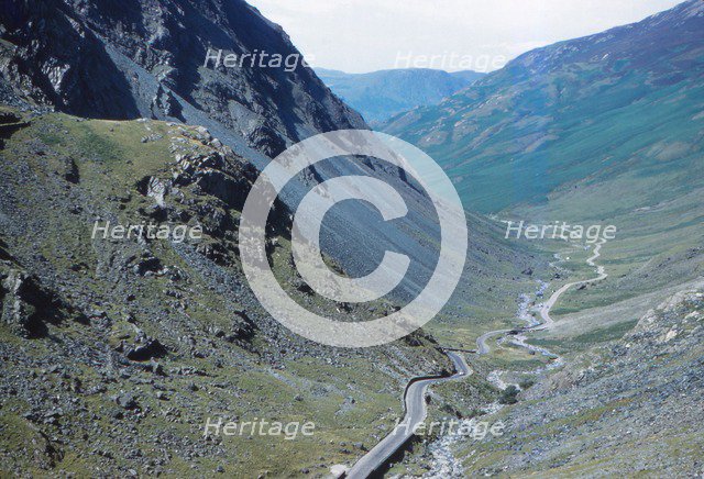 Honister Pass, Lake District, Cumberland, 20th century. Artist: CM Dixon.