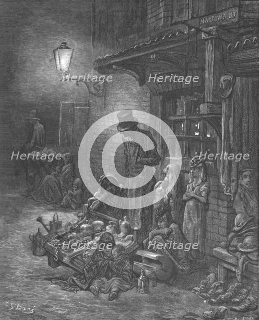 'Houndsditch', 1872.  Creator: Gustave Doré.