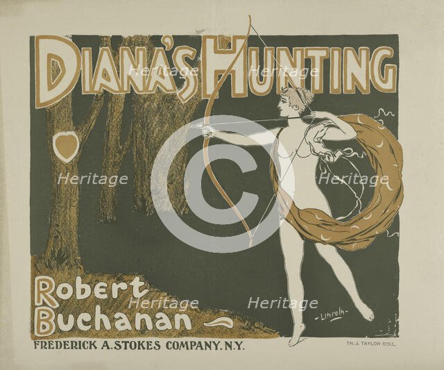 Diana's hunting, c1890 - 1899. Creator: AWB Lincoln.