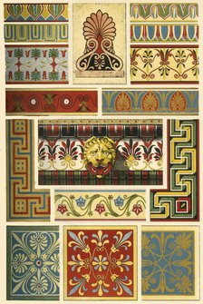 Ancient Greek polychrome architecture, (1898). Creator: Unknown.