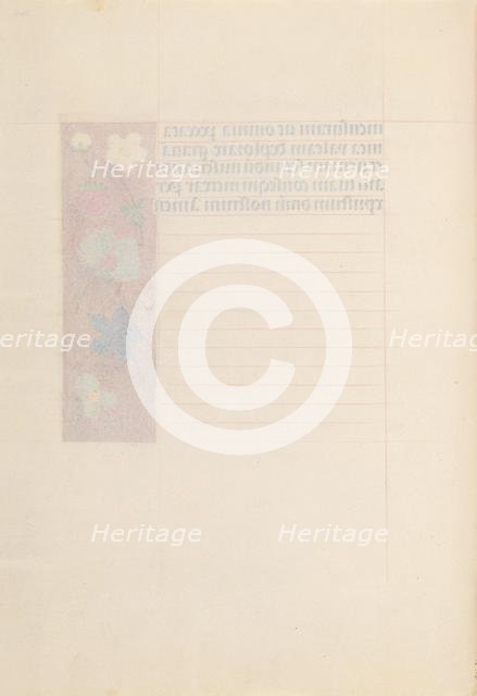 Hours of Queen Isabella the Catholic, Queen of Spain: Fol. 269v, c. 1500. Creator: Master of the First Prayerbook of Maximillian (Flemish, c. 1444-1519); Associates, and.