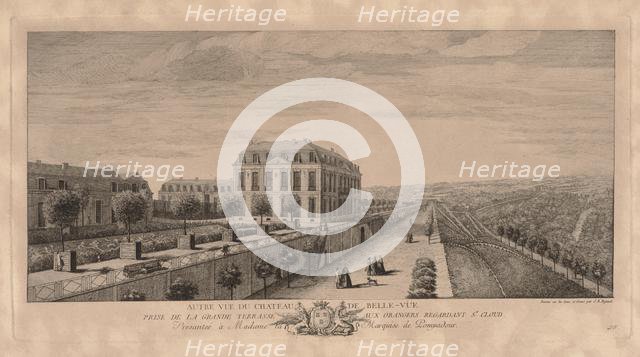 Chateau Bellevue. Creator: Jacques Rigaud (French, 1681-1754).