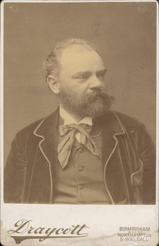 Portrait of the composer Antonin Dvorak (1841-1904), 1884-1885. Creator: Photo studio Draycott, Birmingham  .
