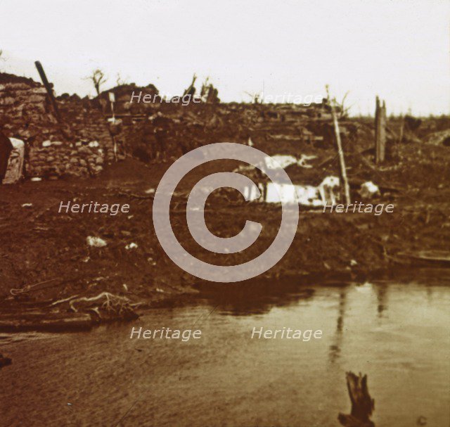 Battlefield, c1914-c1918. Artist: Unknown.