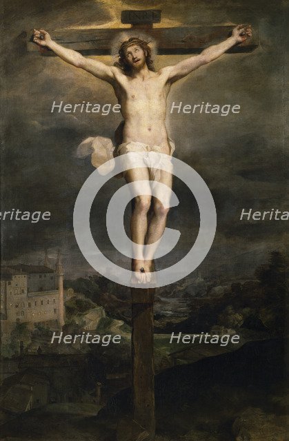 Christ on the Cross. Artist: Barocci, Federigo (1528-1612)