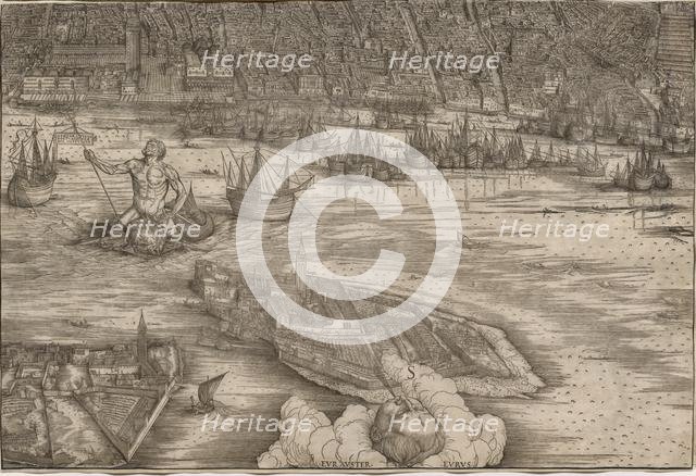 View of Venice, 1500. Creator: Jacopo de' Barbari (Italian, 1440/50-before 1515).