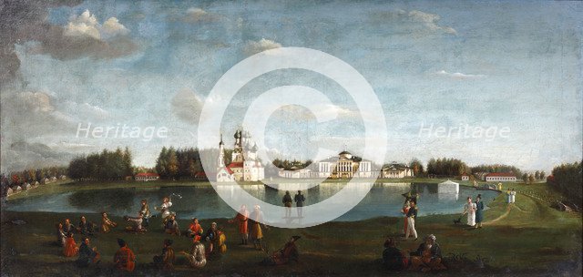 View of the Ostankino Estate, 1833.