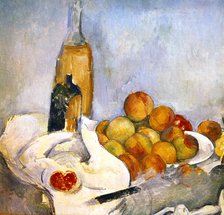 'Bottles and Apples', c1870-1906. Artist: Paul Cezanne