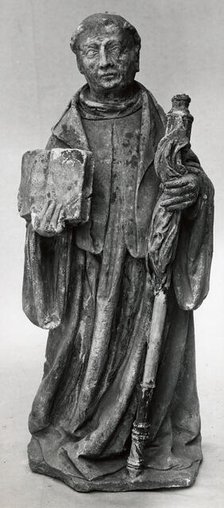 Ecclesiastical Figure, French, 15th century. Creator: Unknown.