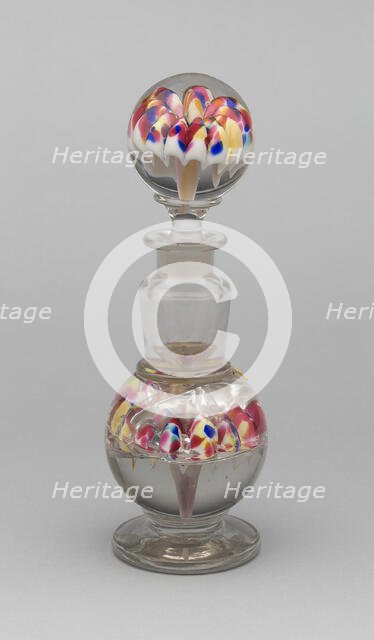 Bottle with stopper, c. 1900. Creator: Unknown.