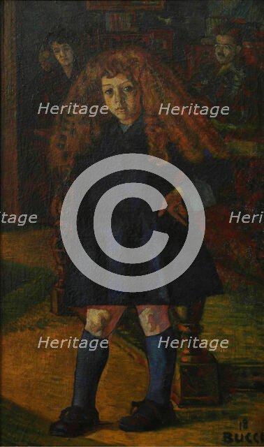 Portrait of Velia Pesaro, 1918.