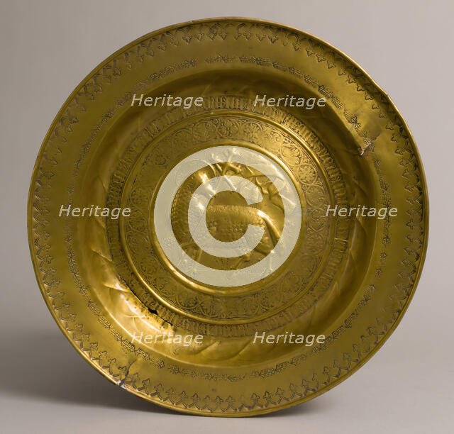Dish, German, early 16th century. Creator: Unknown.