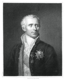 Pierre Simon Laplace, French mathematician and astronomer, (1833).Artist: J Posselwhite