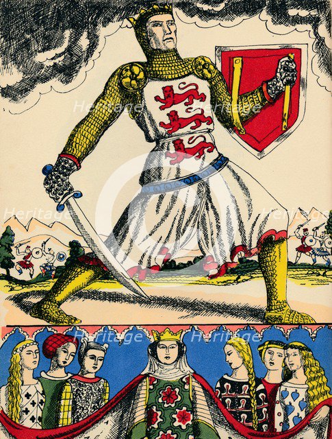 Edward I, King of England from 1272, (1932). Artist: Rosalind Thornycroft.