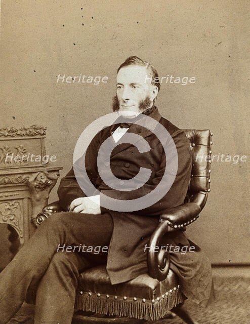 John Addington Symonds, 1867. Creator: Ernest Edwards.