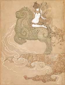 Three Women Riding, 1911. Creator: Nikolay Kalmakov.